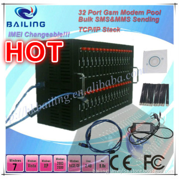 32 Ports Modem Pool - USB-IMEI Changeable